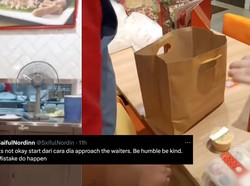 Pesanan Makanannya Salah, Pembeli Ini Tega Maki-maki Pegawai Restoran