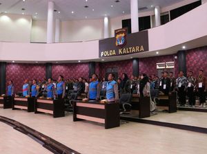 Pesan Kapolda Kaltara ke 41 Calon Rekpro Bintara Polri yang Lulus