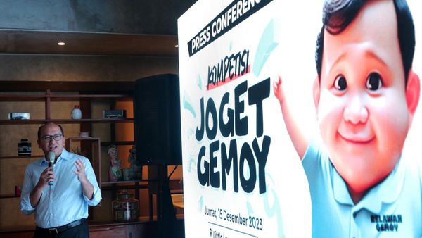 Relawan Prabowo-Gibran Gelar Kompetisi Joget Gemoy