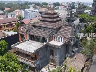 Penampakan Rumah Candi Ki Joko Bodo yang Kabarnya Angker