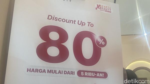 Foto: 13 Diskon Menarik di Jakarta X Beauty 2023, Harga Mulai dari Rp 2 Ribu
