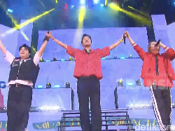 Makin Malam Kian Meriah, SUPER JUNIOR-L.S.S Guncang Panggung HUT Transmedia
