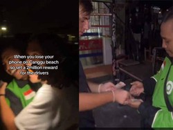 Viral! Ojol di Bali Dapat Hadiah Rp 2 Juta Berkat Temukan HP Bule yang Hilang