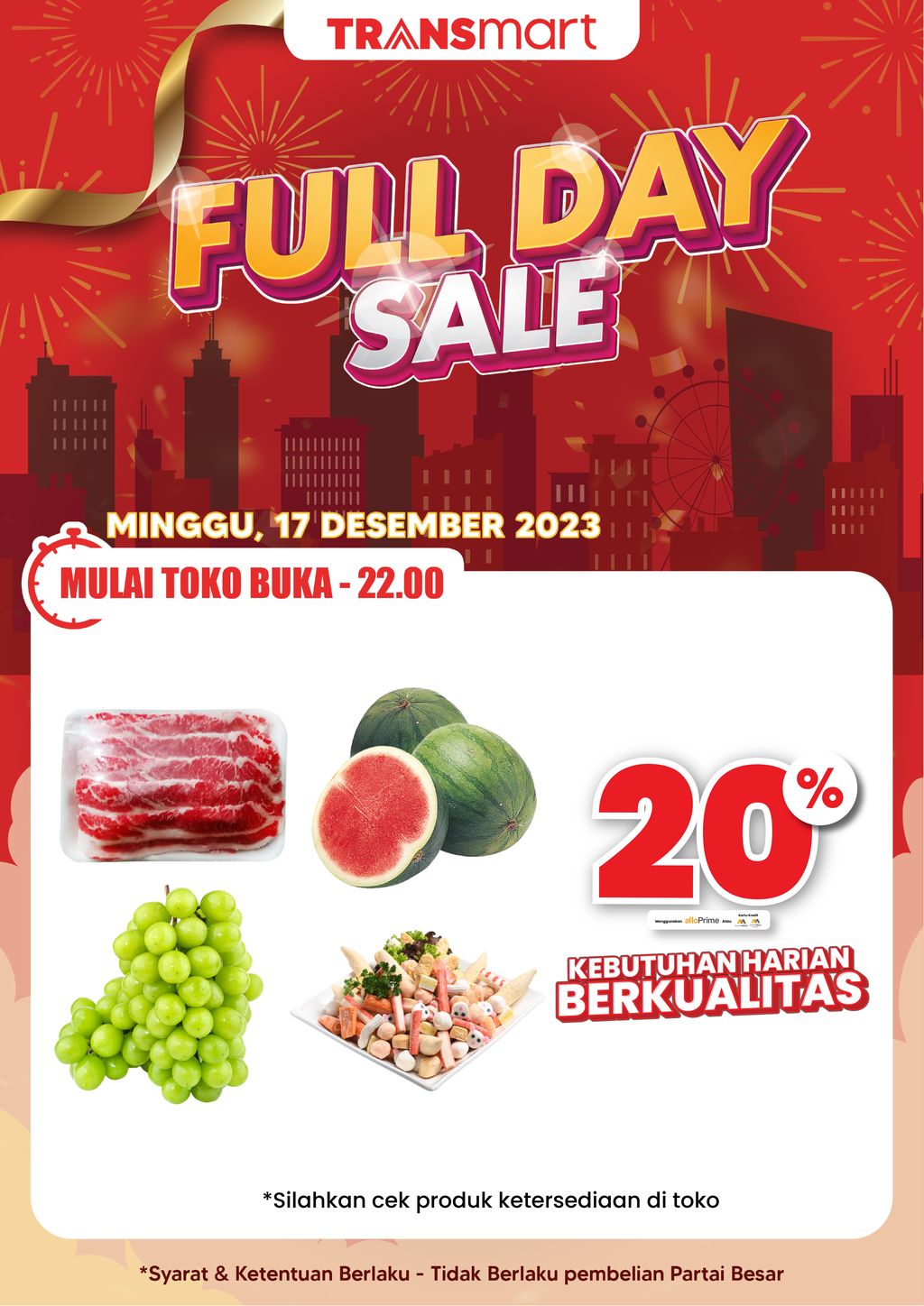 Transmart Full Day Sale