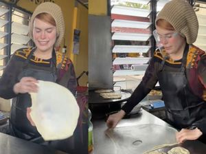 Viral Penjual Roti Canai Cantik, Sehari Ludes 200 Roti! Viral Penjual Roti Canai Cantik, Sehari Ludes 200 Roti!
