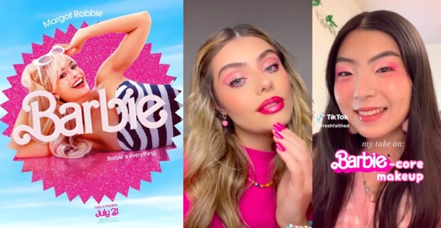 Barbiecore Makeup
