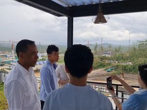 Reaksi Gibran yang Baru Pertama Kali Menginjak IKN