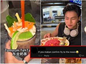 Iseng Coba Telur Ceplok Sirup hingga Teh Tarik Tom Yam, Influencer Ini Terkejut dengan Rasanya Iseng Coba Telur Ceplok Sirup hingga Teh Tarik Tom Yam, Influencer Ini Terkejut dengan Rasanya