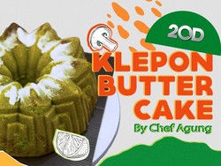 Tips Bikin Klepon Butter Cake Istimewa ala Chef Agung
