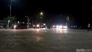 Suasana Jalan Keramik Sudirman Medan yang Dibuka Malam Ini
