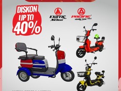 Cuma di Transmart Full Day Sale Sepeda Listrik Hemat Rp 2 Jutaan
