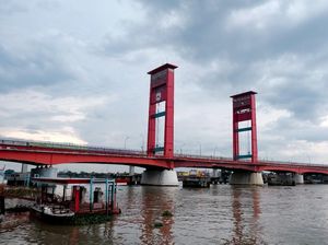 Curah Hujan Tinggi, 7 Sungai di Sumsel Siaga 1