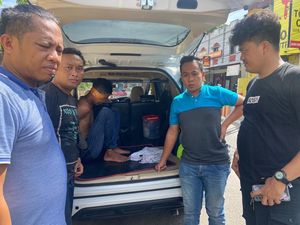 Pencuri Motor di Barru Tabrak Orang Saat Kabur, Pelaku Diamuk Massa