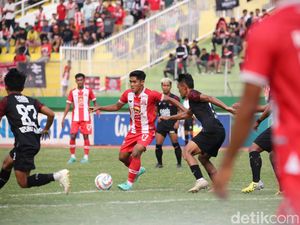 Deltras dan Persijap Bermain Imbang Tanpa Gol di Babak Pertama