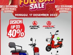 Sepeda Listrik di Transmart Full Day Diskon Jutaan Rupiah