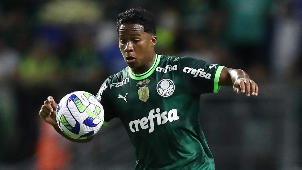 Pemain Real Madrid, Endrick. (Foto: REUTERS/CARLA CARNIEL)