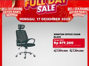 Banjir Diskon! Hanya di Transmart Full Day Sale Kursi Kerja Cuma Rp 800-an