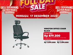 Banjir Diskon! Hanya di Transmart Full Day Sale Kursi Kerja Cuma Rp 800-an