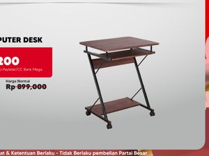 Murah Meriah! Meja Kerja di Transmart Full Day Sale Cuma Rp 400 Ribuan