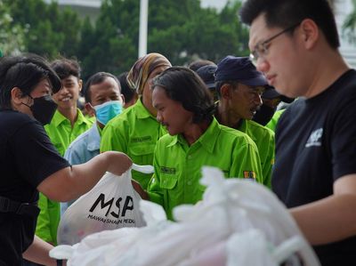 Peduli Sesama, MSP Berbagi Foodbank dan Donor Darah