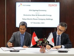 Pertamina Gandeng Jepang buat Kembangkan Hidrogen dan Amonia Rendah Karbon