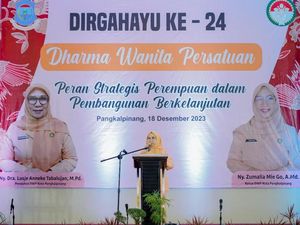 Pj Walkot Pangkalpinang Ajak Tingkatkan Kemampuan-Keterampilan Anggota DWP