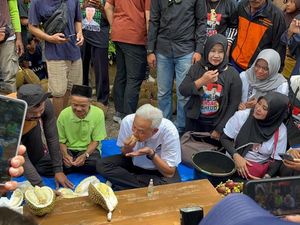 Nikmati Durian di Desa Wilayu Wonosobo, Ganjar Ingin Jadikan Destinasi Wisata