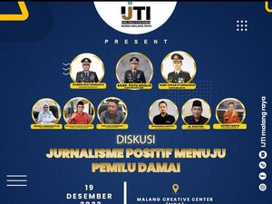 IJTI Malang Raya Gelar Diskusi Jurnalisme Positif Menuju Pemilu Damai IJTI Malang Raya Gelar Diskusi Jurnalisme Positif Menuju Pemilu Damai