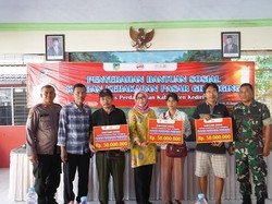 Pemkab Kediri Beri Rp 50 Juta ke Pedagang Korban Kebakaran Pasar Gringging