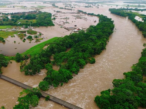 Potret Udara Saat Banjir Menerjang Queensland Australia