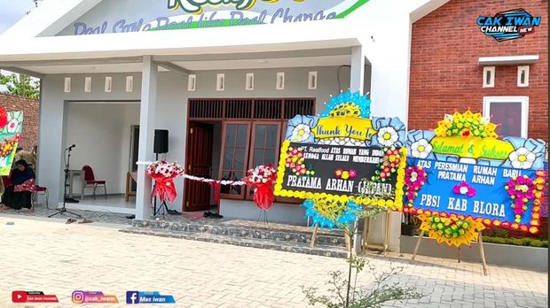 Rumah Pratama Arhan di Kampung