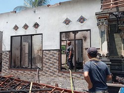 Rumah Warga di Jembrana Ludes Terbakar, Kerugian Capai Rp 400 Juta