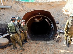 Israel Temukan Terowongan Raksasa di Gaza, Begini Penampakannya