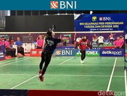 Potret Keseruan Hari Pertama BNI Kejurnas PBSI 2023