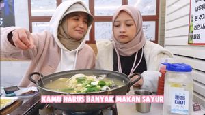Arafah dan Halda Liburan ke Korea, Ini Momen Seru Wisata Kulinernya