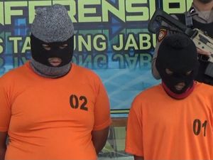 Penampakan Dua Kurir Sabu yang Bikin Ibu Hamil Kena Peluru Nyasar Polisi
