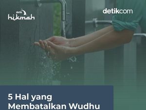 Catat! Ini Hal-hal yang Batalkan Wudhu Catat! Ini Hal-hal yang Batalkan Wudhu