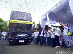 Jelang Nataru, Damri Luncurkan Bus Imperial Suites yang Mewah