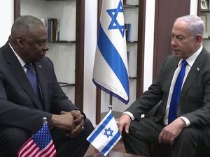 Menhan AS Temui Netanyahu, Bujuk Israel Kurangi Agresi di Gaza