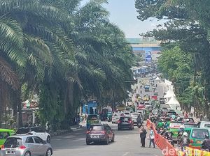 Revitalisasi Jembatan Otista Rampung, Lalin Lingkar Istana Bogor Satu Arah