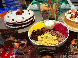 Seru-seruan Isi Tahun Baru Ala Kpop di Bandrosan, Bandung Rasa Korea