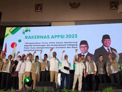 Mendag Zulhas Disambut Meriah di Rakernas Asosiasi Pedagang Pasar Se-RI