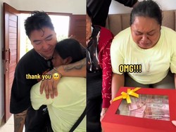 Viral Penjual Donat Dapat Rumah-Uang Rp 155 Juta dari Bule yang Pernah Ditolong