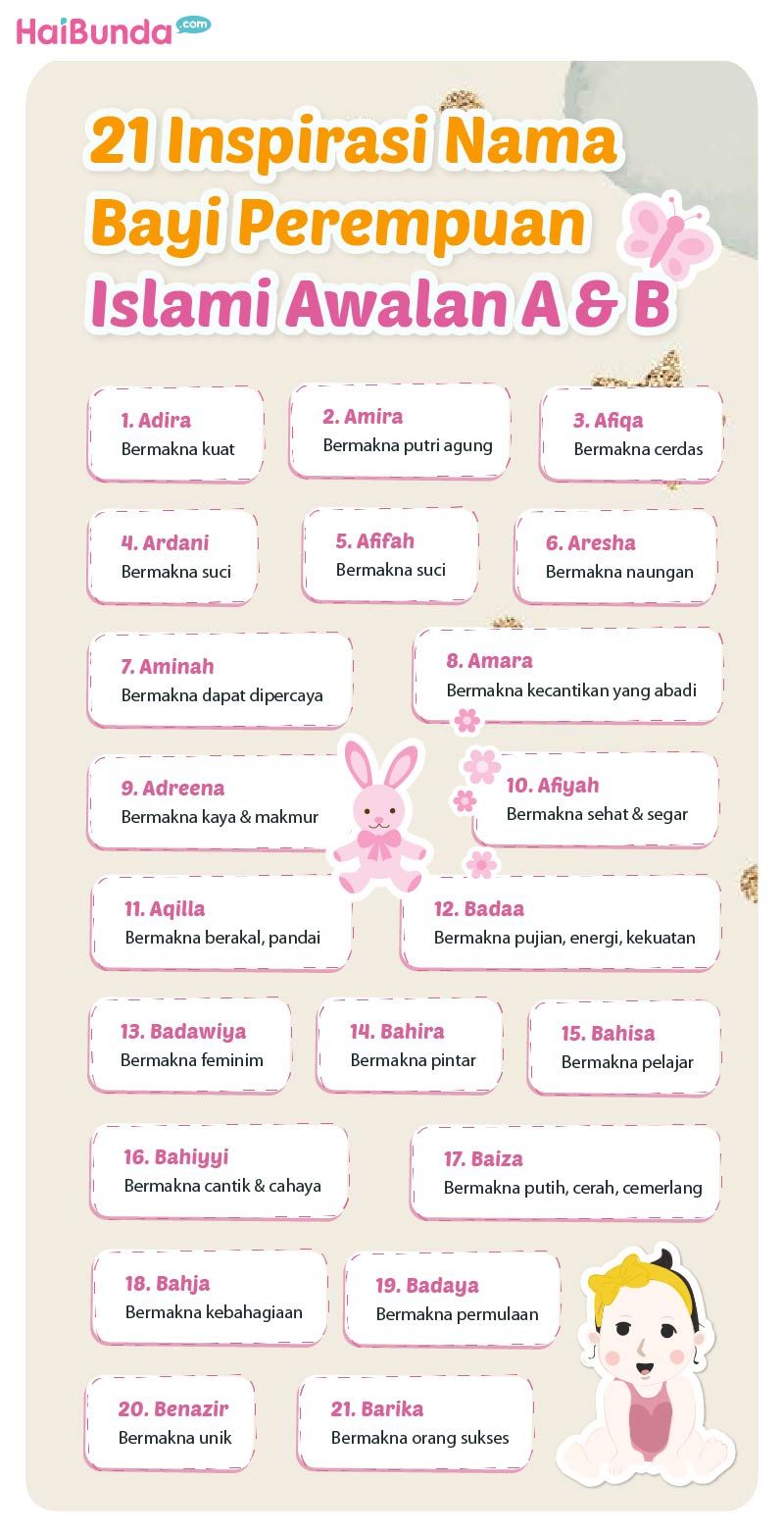 Nama bayi perempuan Islami