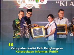 Pemkab Kediri Raih Peringkat Ke-6 Keterbukaan Informasi Publik di Jatim