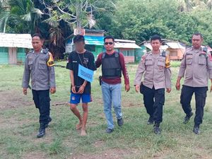 Pria di Konawe Selatan Bawa Kabur-Setubuhi Pacar Ditangkap Saat Menari