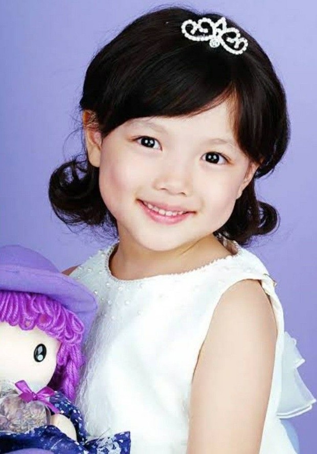Potret Kim Yoo Jung sebagai aktris cilik