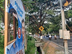 Bawaslu Pati Telusuri Dugaan Perusakan Spanduk Prabowo-Gibran