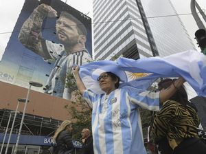 Suka Cita Warga Argentina Rayakan Satu Tahun Juara Piala Dunia 2022
