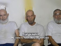 Hamas Rilis Video 3 Sandera Lansia Minta Dibebaskan, Israel Berang!